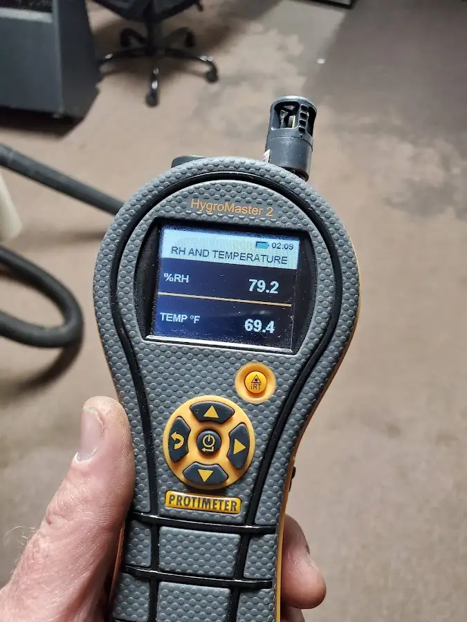 Moisture meter humidity assessment for Fire & Smoke Damage Restoration in Coal City